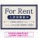 FOR RENT