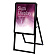 ポスターグリップスタンド看板 屋内用 A2 片面 ブラック (PGSK-A2KB)