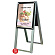 A3ポスター用小型スタンド看板プチ 規格:A3縦 両面 ブラック ハイタイプ (PSSK-A3THRB)