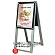 A3ポスター用小型スタンド看板プチ 規格:A3縦 両面 ホワイト ハイタイプ (PSSK-A3THRW)
