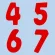 アドインレタ 23-88 数字の「8」H23・30片×10シート