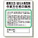 作業主任者職務板 酸素欠乏・硫化水素危険 (356-06)