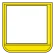 ポケット胸章 60×60 黄 安全ピンのみ (368-13)
