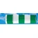 吹流し 緑/白 650Φ×2150mm (372-31)