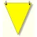 三角旗 黄無地 (372-60)