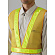 反射ベスト スタンダード型 黄地 LY反射 LL (379-612)