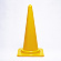 カラーコーン 黄 700mmH (385-15A)