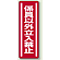ステッカー (縦) 係員以外立入禁止 5枚1組 (812-05)