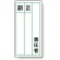 PPステッカー製指名標識 120×60 責任者 (813-85)