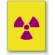 放射能標識 エコユニボード 110×85 5枚1組 (817-49)