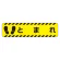 すべり止め路面標識150×600 とまれ (835-41)