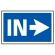 下部標識 IN→ (サインタワー同時購入用) (887-741R)