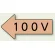 100V
