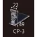 クリアプレートPOP立 種別:CP-3 (32480-3*)