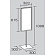 図面・・・標識600×300mm用屋内用スタンド 868-27