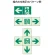 ■説明写真／避難口・通路誘導標識（蓄光ステッカー）