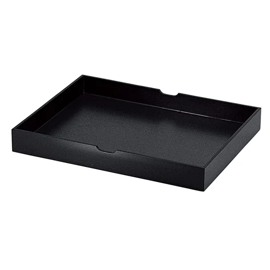 衣裳盆　小物盆　和小物 和食器の和心: WM 衣裳盆(小) ブラック (W50624) - 客室備品