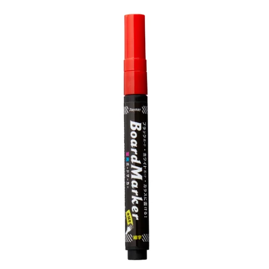 蛍光ボードマーカー 細字 レッド (62584RED) - 販促用品通販のサインモール