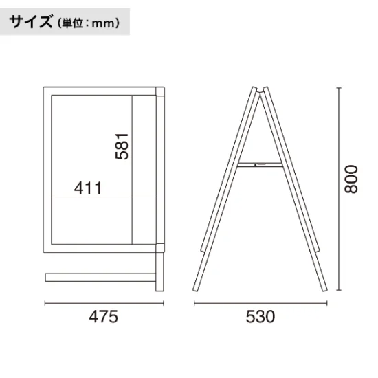 グリップA A2 両面 ブラック (60522-01)