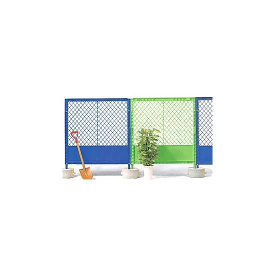 青 プラスチックフェンス(タンクベース別売) (42444BLU) | 安全用品 青 プラスチックフェンス(タンクベース別売) (42444BLU) | 安全用品