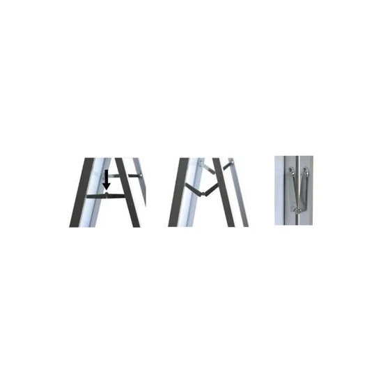アルミフリーイーゼル A2～A1パネル 両面 (AFEZ430R)