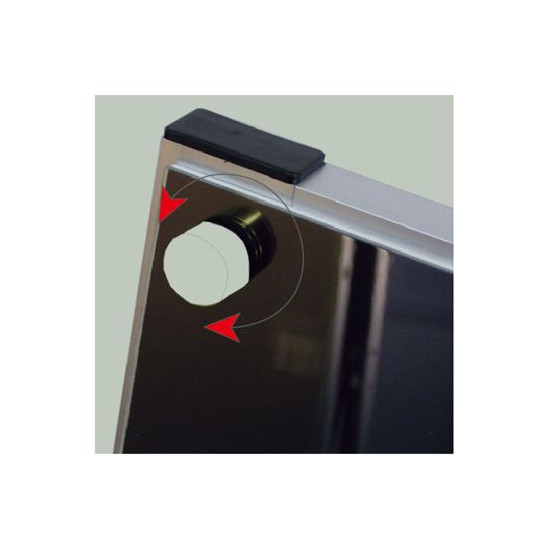 PSSK ポスター用スタンド看板 A0ヨコ(ロータイプ) ブラック/ブラック 両面 (BPSSK-A0YLRB)