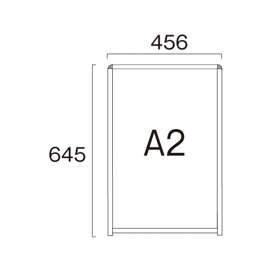 バリウスパネルLED A2 ブラック (BVAPALED-A2)