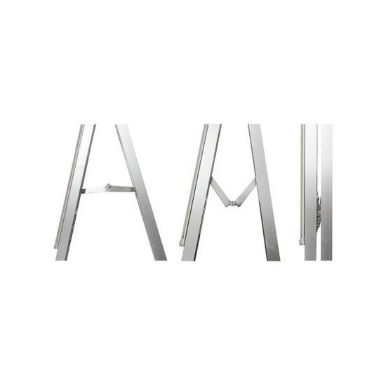 イージーリンクスタンド看板 A4タテ(2面) シルバー (ELSK-A4T2K)