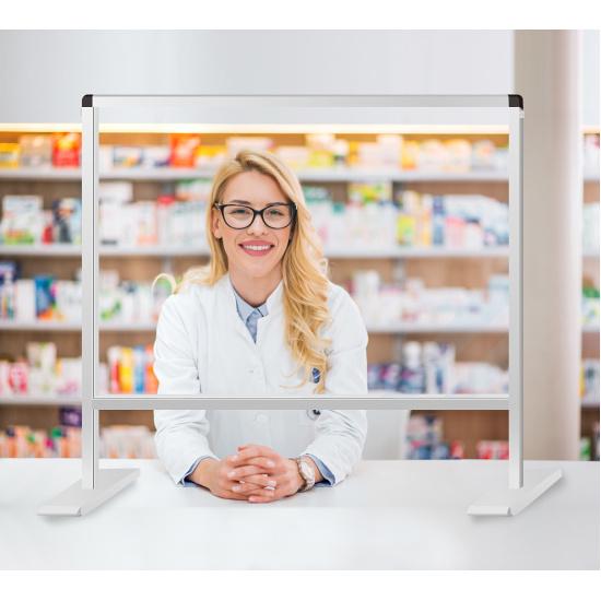 ■アクリルガード(通常タイプ) 使用イメージ