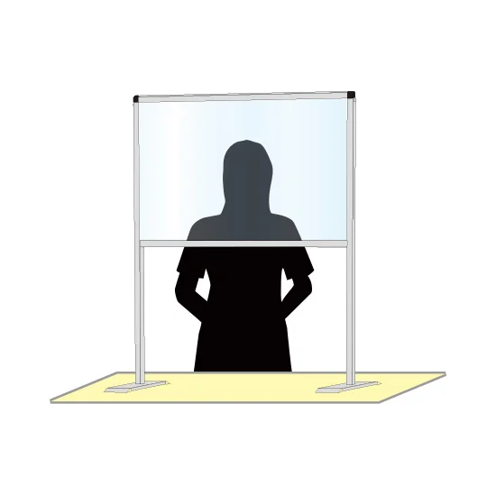 ■アクリルガード(ハイタイプ) 使用イメージ