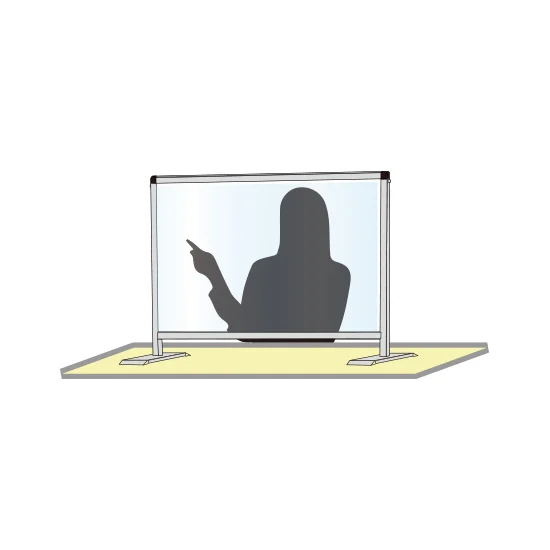 ■アクリルガード(ロウタイプ) 使用イメージ