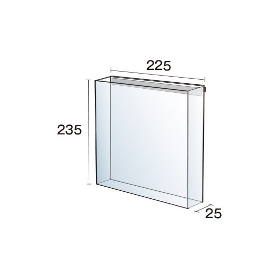 ■パンフレットケースの説明図