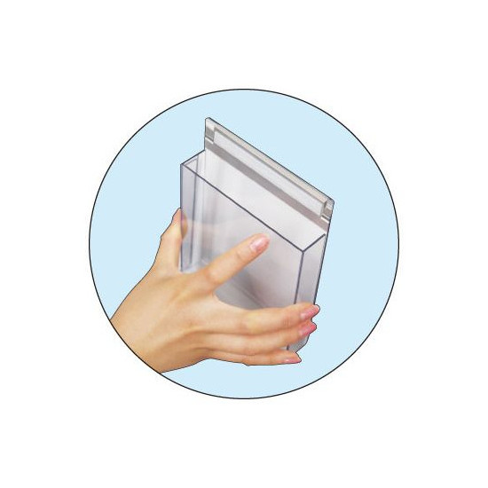 ■パンフレット配布に便利なケース付き