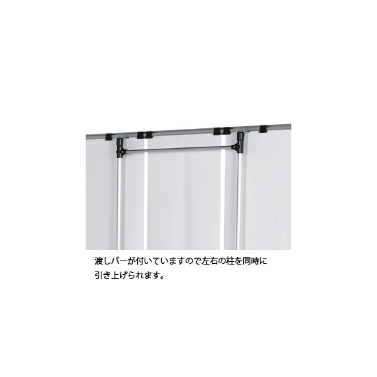 クイックロックサインQS(2本脚) QW-120 1200mm 両面 (A1621***)