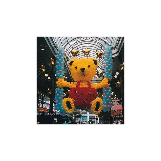 デコバルーン (10枚入) 18cm 薄黄 (SAGD6312)