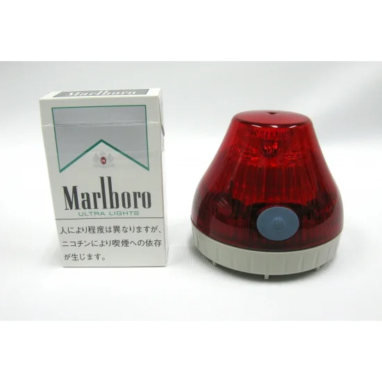 携帯型LED回転灯 ニコPOT カラー:青 (VL08B-003DB)