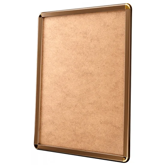 ポスターグリップ PG-32R A2サイズ 屋内用 角丸 ブロンズ