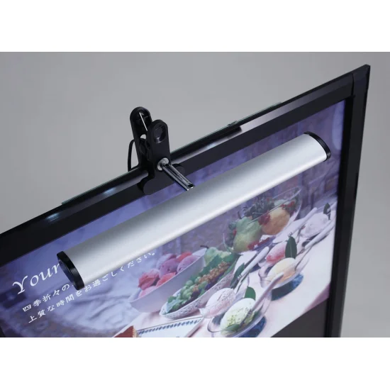 GLAYパネル クリップ式パネル用LEDライト 屋外用 IP65 防塵防水設計 (G-LIGHT