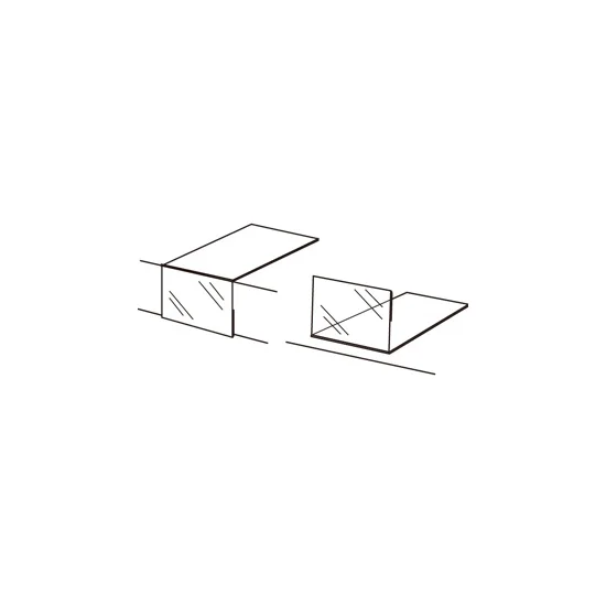 ペット 直角カード立 100×65