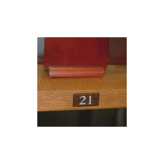 テーブルナンバー 和風タイプ BJ24 オークー No.24