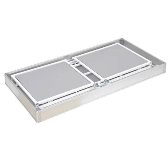 新折りたたみ平台ワゴンW1500グレー