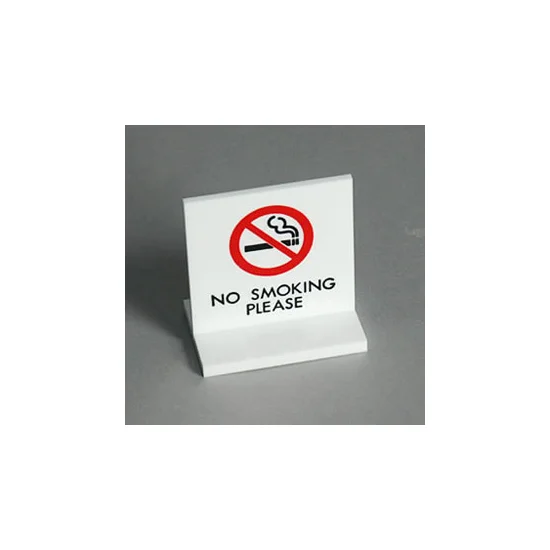 卓上表示プレート UP663-4 NO SMOKING PLEASE