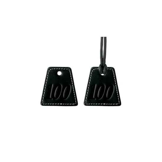 本革クローク札 紐付 CP-71A 1～50 茶