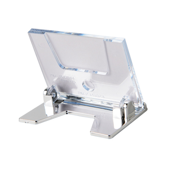 U型カード立 UC-3 銀　中紙無地