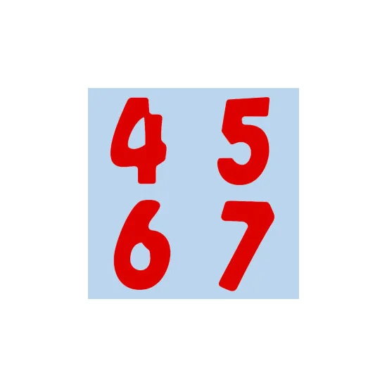 アドインレタ 23-88 数字の「8」H23・30片×10シート