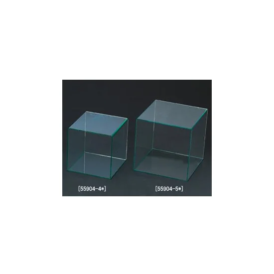 アクリル4面ボックス グリーンエッジ 100角