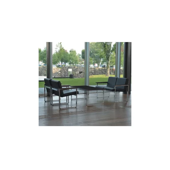 応接イス 1人掛 ブラック