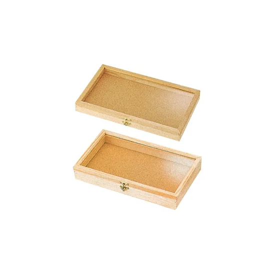 浅型 白木 木製アクセサリーケース (20525***) | 店舗用品通販のサイン