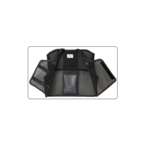 腰部に保冷剤用ポケット付