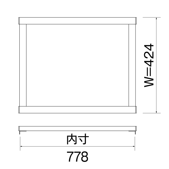 ■寸法図（B1・両面用）